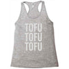 tofu tofu tofu Racerback Tank