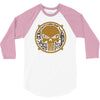 punisher punk 3/4 Sleeve Shirt