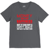 money can't buy happiness but it can buy a dirt bike V-Neck Tee