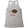 i donut care Racerback Tank