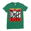 duff parody deff Ladies Fitted T-Shirt