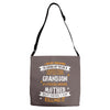 Super Cool Grandson Of A Freaking Awesome Mother Adjustable Strap Totes