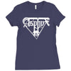 asphyx logo Ladies Fitted T-Shirt