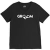 groom handcuffs funny V-Neck Tee