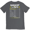 August Girl Facts Virgo V-Neck Tee