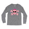 fummy pink skull long sleeve Long Sleeve Shirts