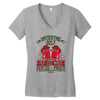 vatertag 2017 auf die mass   pers. Women's V-Neck T-Shirt