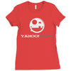 yahoo retard Ladies Fitted T-Shirt