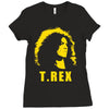 t rex mark bolan glam rock legend Ladies Fitted T-Shirt