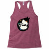 more hugs less fights Racerback Tank