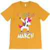 Unicorns are Born in March Dabbing T-Shirt