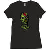 zombie brain out Ladies Fitted T-Shirt