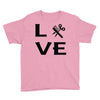 love hairstylist Youth Tee