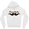 mustache (2) Zipper Hoodie