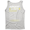 August Girl Facts Virgo Tank Top
