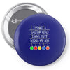 im not a guitar hero i was just doing my job Pin-back button