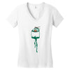 pocket fishman Women's V-Neck T-Shirt