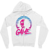 let's play the game eightees Zipper Hoodie