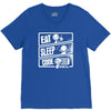 v3 eat sleep code V-Neck Tee