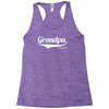 grandpa since 2015 Racerback Tank