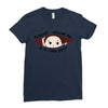 July Peeking Out Baby Boy Ladies Fitted T-Shirt