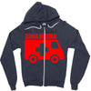 not an ambulance Zipper Hoodie