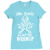 100 times gravity Ladies Fitted T-Shirt