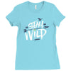 stay wild Ladies Fitted T-Shirt