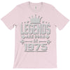 legends are born in 1975 hoodie 2 T-Shirt