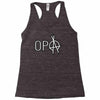 opa logo Racerback Tank