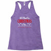 all i want for christmas is you Racerback Tank