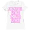 empowered women 2 Ladies Fitted T-Shirt