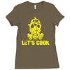 let's cook Ladies Fitted T-Shirt