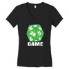 game Women's V-Neck T-Shirt