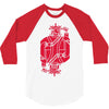 royal blues 3/4 Sleeve Shirt