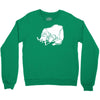 sancho und pancho kult fun fr&ouml;sche frog oldschool Crewneck Sweatshirt