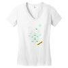 light off Women's V-Neck T-Shirt
