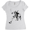 deadpool Women's Triblend Scoop T-shirt