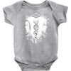 who am i Baby Bodysuit
