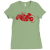 akira inspired bike motorbike Ladies Fitted T-Shirt