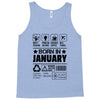 Born In January Tank Top