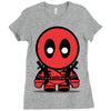 deadpool Ladies Fitted T-Shirt