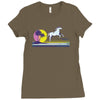 unicorn beach Ladies Fitted T-Shirt