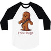 hug a wookiee 3/4 Sleeve Shirt