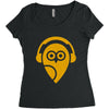 owl  (8) Women's Triblend Scoop T-shirt