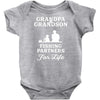 Grandpa And Grandson Fishing Partners For Life Infant Clothing