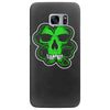 celtic green clover skull patch, irish biker patches Samsung Galaxy S7 Edge