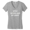 witch better have my candy Women's V-Neck T-Shirt