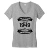 Premium Vintage 1949 Women's V-Neck T-Shirt