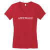 awkward Women's V-Neck T-Shirt